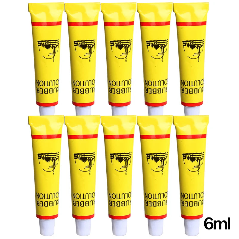 Tire Tyre Repairing Glue Universal Car Motorcycle Bike Wheel Repairing Inner Tube Puncture Rubber Glue Tool Auto Accessory
