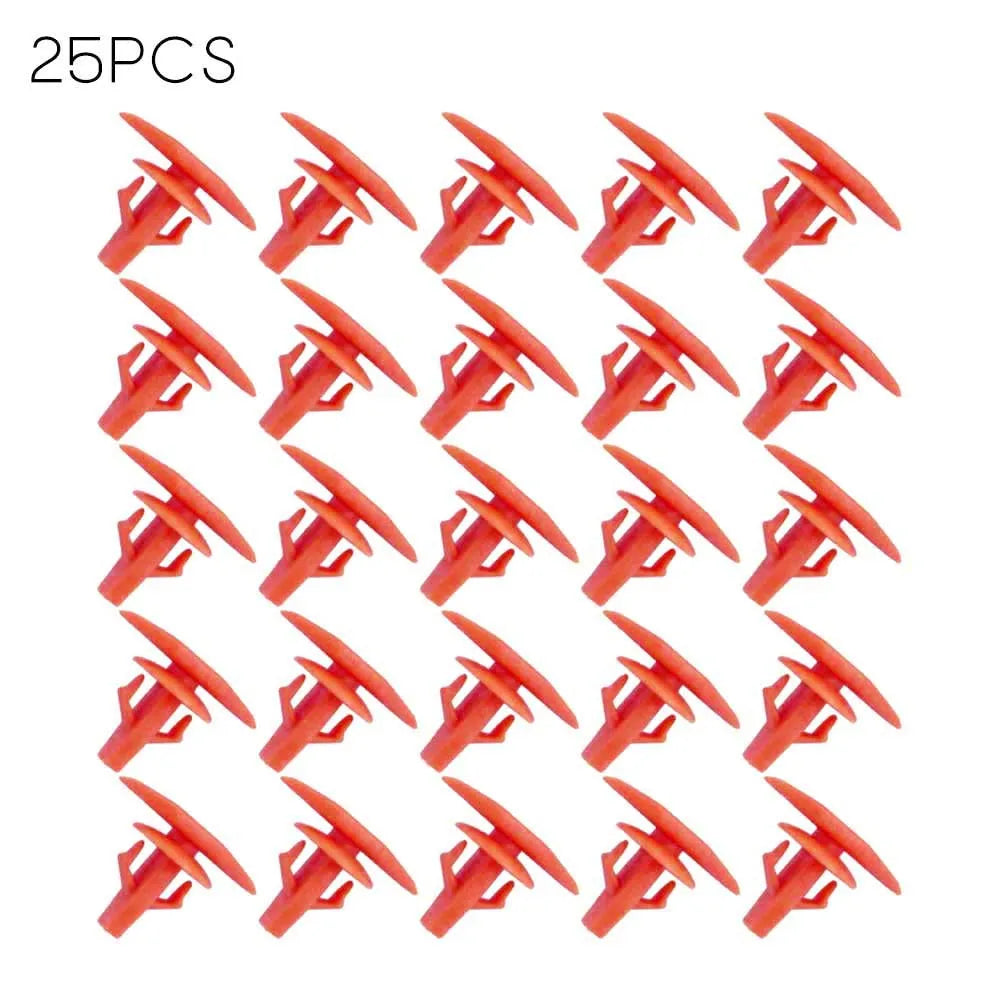 25Pcs Lower Door Rubber Seal Clips For Jaguar XF Weatherstrip Gasket  Seal Clips Trim Fastener Clip Lower Sill Sealing Trim