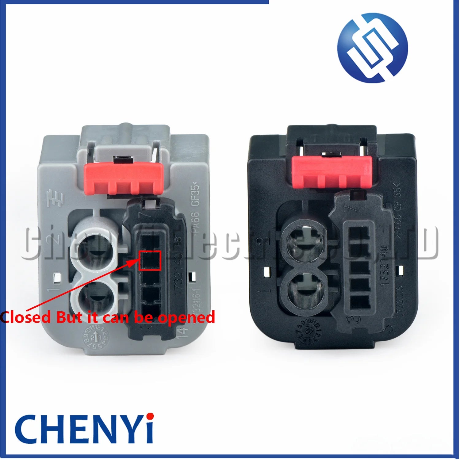 7 Pin Automotive waterproof connector Car window regulator motor harness plug 1732140-1 1732140-8 1732116-1 For Ford Buick
