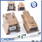 2 Pin female or male Automotive waterproof connector Wheel ABS sensor plug socket 7283-0528-80 For Nissan TIIDA X-TRAIL SYLPHY