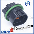 10 pin automotive waterproof connector 2.8 headlamps LED car socket sensor connector GL221-10021 HP066-10021 For Hyundai