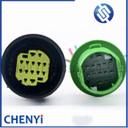14 Pin Automotive Waterproof connector Headlight Wire harness Plug socket 10847366 DTBFHPE14BKSV For Fiat Ducato Maserati Sicma