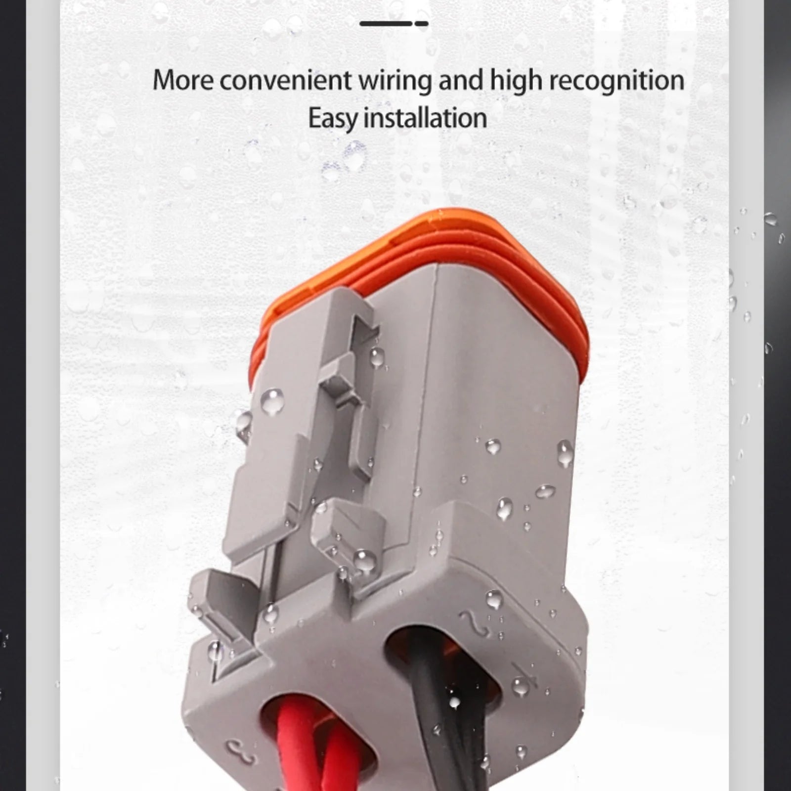 4-PIN Connector Waterproof 1.6mm Series Male Female Connectors Wiring Harness DT04-4P-C017 DT06-4S-C017