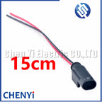 2 Pin Waterproof auto Connector Air Temp Sensor Reverse Radar Sensor ABS sensor Plug 8E0973202 1-967644-1 968405-1 with wire