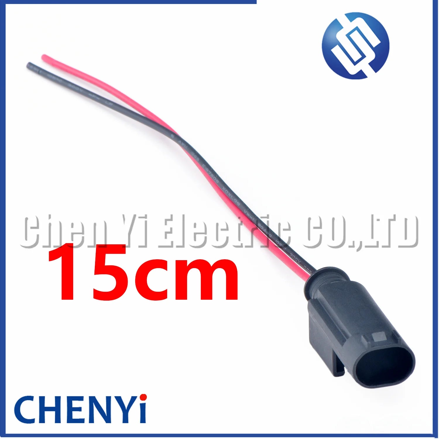 2 Pin Waterproof auto Connector Air Temp Sensor Reverse Radar Sensor ABS sensor Plug 8E0973202 1-967644-1 968405-1 with wire