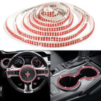 Car Decorative Stickers Auto Crystal Artificial Diamond Girls Car Decoration Accessories Auto Interior Cover  Waterproof amagi