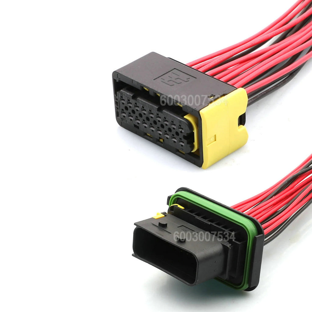 18 Pin Connector Waterproof 1.5mm Series Male Female Connector Motorcycle Electrical Harnesses Wiring Harness 1-1564526-1