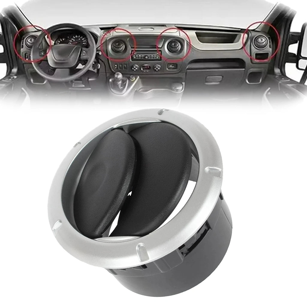 Air Vent  Cover Outlet Grille Dashboard  Air Vent With Chrome 8200212480 For  Renault For Dacia For Master  3 Car Accessorie