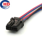 6 Pin 1.0mm 175507-2 345178-2 Automotive Motorcycle Electrical Harnesses Connector Male Female Unsealed Plug