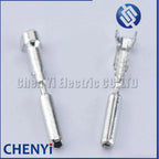 50 Pcs Auto Round Crimp Electrical Wire Terminal Loose Metal 0.8mm Pins For car ECU Connector 15452126