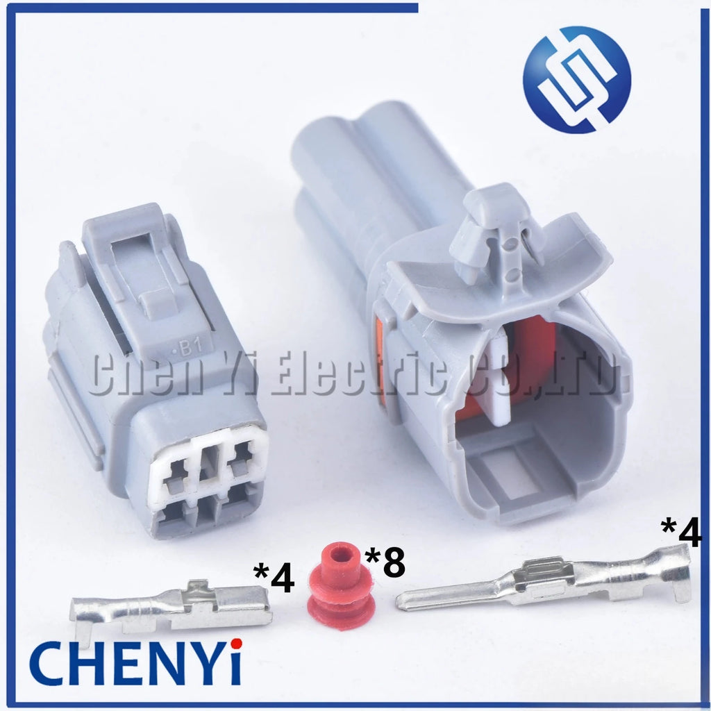 4 Pin male female auto waterproof connector foglight sensor plug Front Oxygen Sensor Plug For Toyota 6188-0217