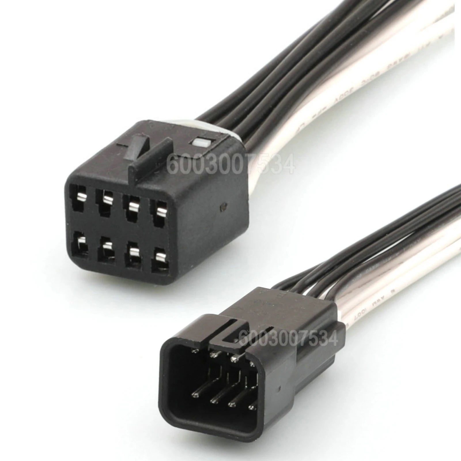 8 Pin Connector Unsealed 1.5mm Male Female Connector Cable Plug Motorcycle Electrical Harnesses Wiring Harness 12045688 12047886