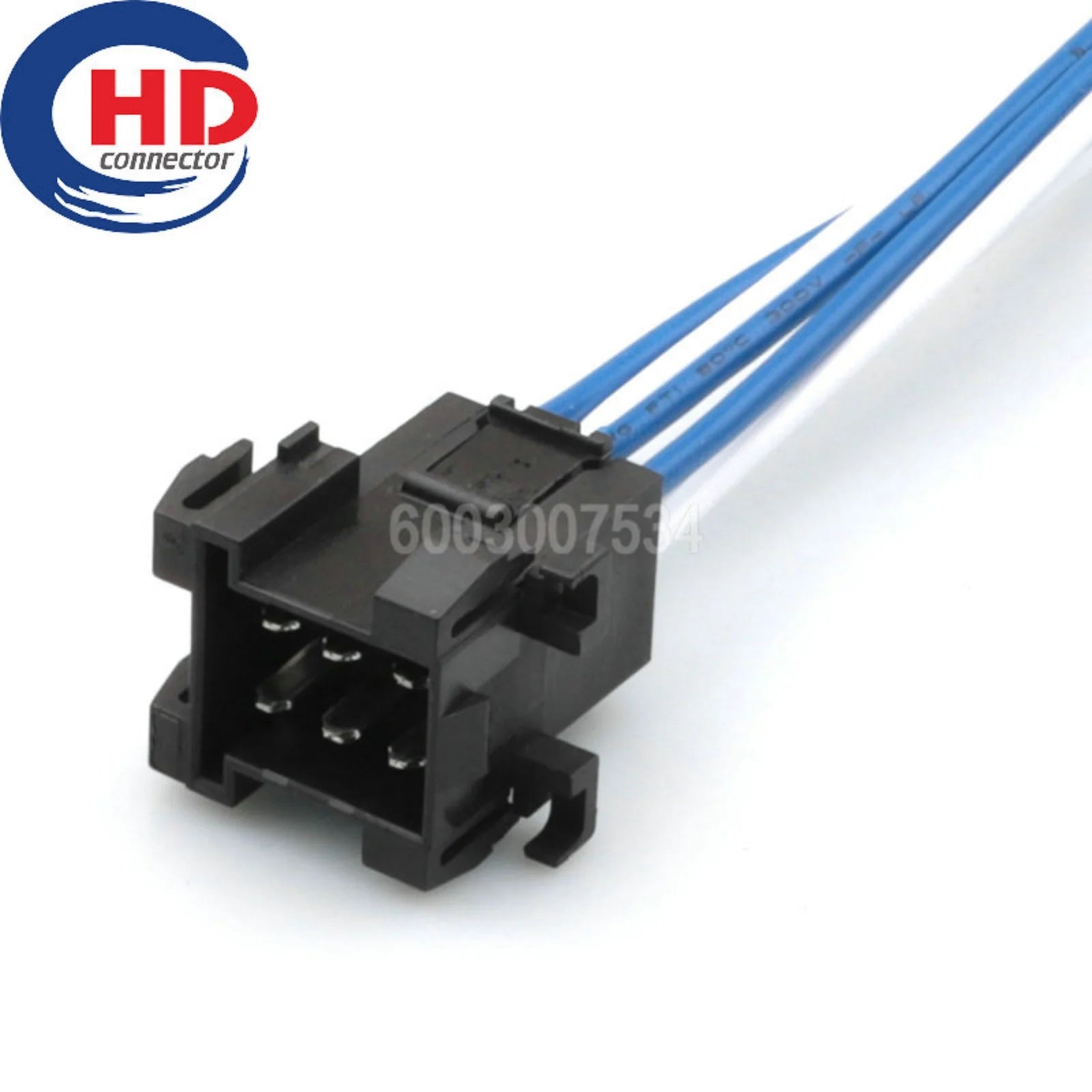 6 Pin 2.8 Series Auto Electric Cable Plastic Housing Unsealed Male Female Connector AC Assembly 929504-2 Car Wiring Socket