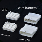 28-Pin Wire Harness Automotive multimedia navigation screen harness Connector