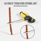 Tire Repair Strips Tubeless Rubber 100/5Pcs Glue Seals for Car Motorcycle Bike Tyre Puncture Repairing Tire Repair Kit Studding