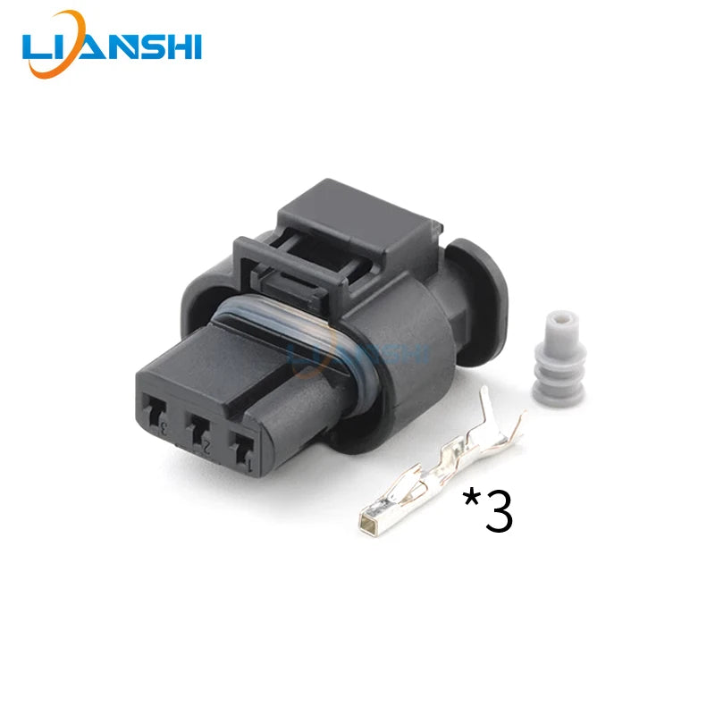 Automobile 3-hole connector 872-858-541 is suitable for reversing radar electric eye plug DJ7033C-1.2-21