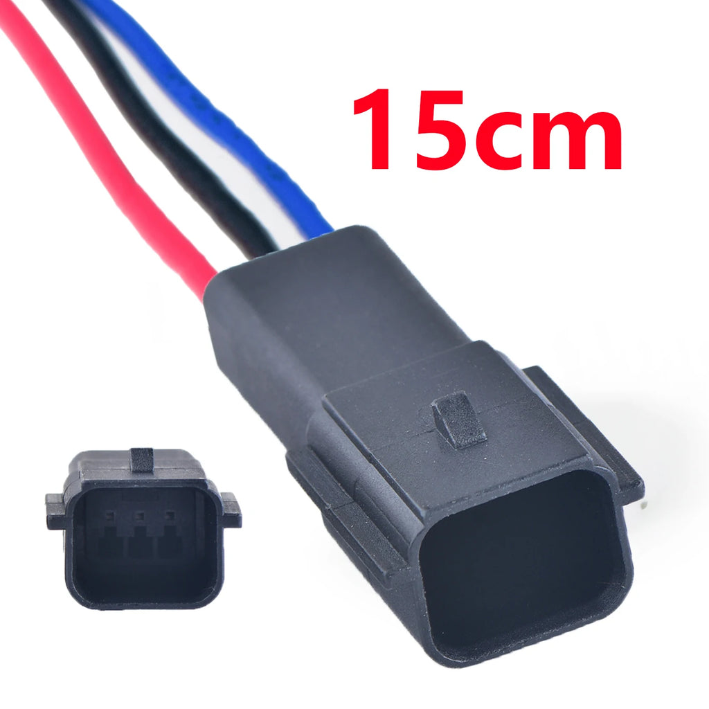 3 Pin auto waterproof connector Car reversing radar harness plug 31404-3110 13394368 13295029 13368131 13242365 For Ford Toyota