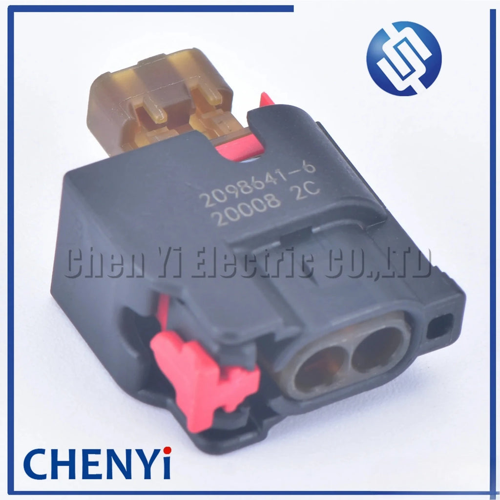 1 set 2 Pin auto waterproof connector plug 2098641-6 Ignition Coil Plug Fuel injection nozzle plug 1000264408