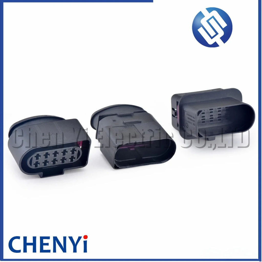 10 Pin Temp Sensor Plug Deflation Valve Connector Halogen headlight plug 1J0973835 1J0973735 6R0973735 493578-2 2294597-1