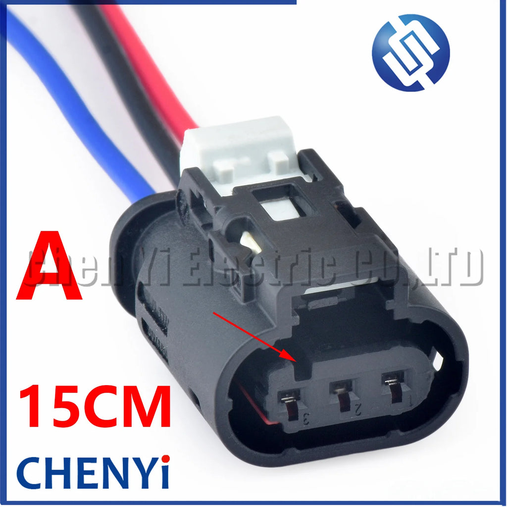 3 Pin Car Crankshaft Position Sensor connector fuel pressure Sensor plug 10010344 10092977 10092976 09406622 10098876 For GM GMC