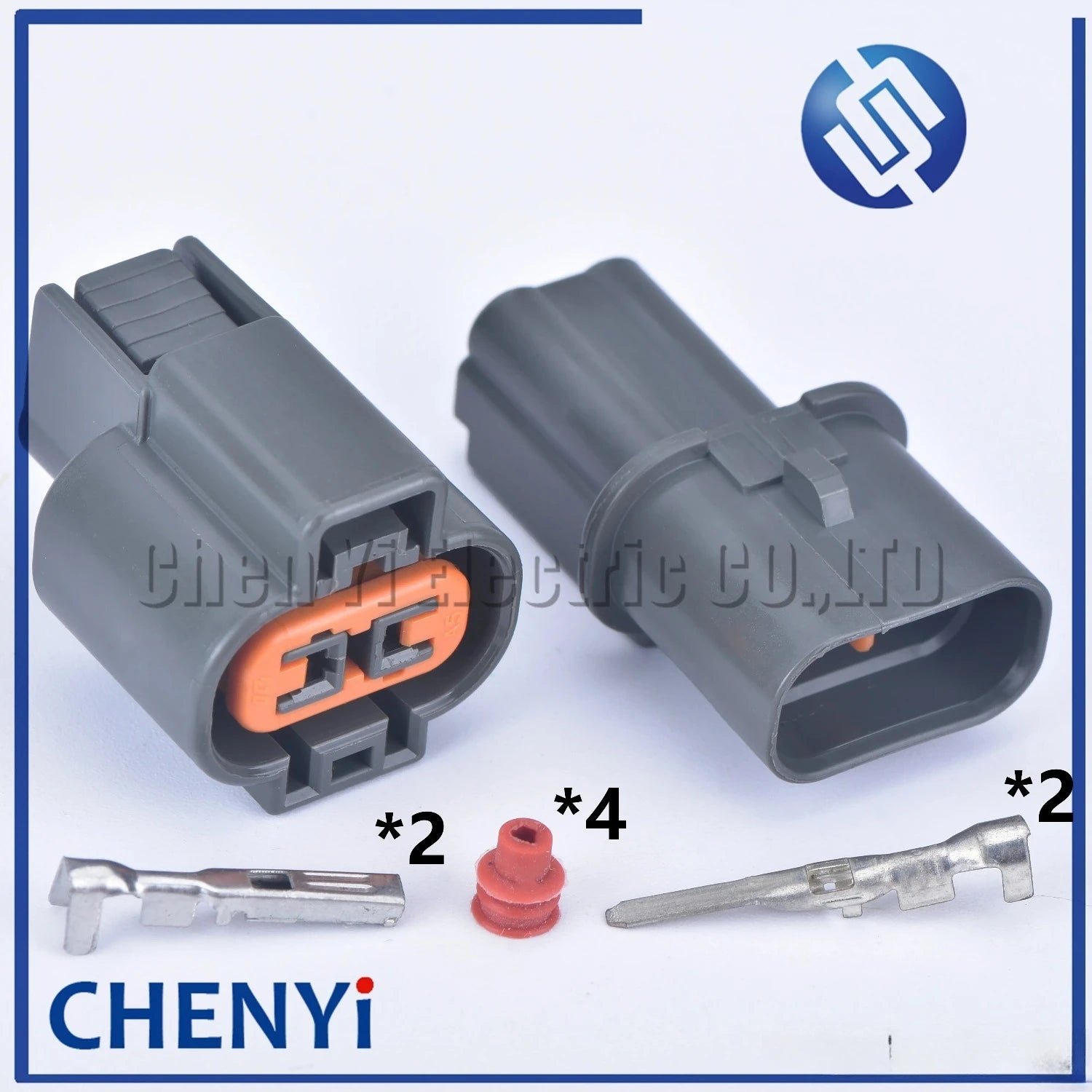 2 Pin 2.3 male or female Automotive waterproof connector PB625-02127 PB621-02120 lighting 1G/2G knock sensor plug for Mitsubishi