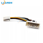 Suitable for the original Nissan car CD large screen navigation power horn male and female extension cord plug