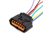 6 Pin Auto PDC Connector Reverse Sensor Reversing Radar Plug Pigtail HP286-06021 For HYUNDAI KIA Move Line Eight Yue Lang Ruina