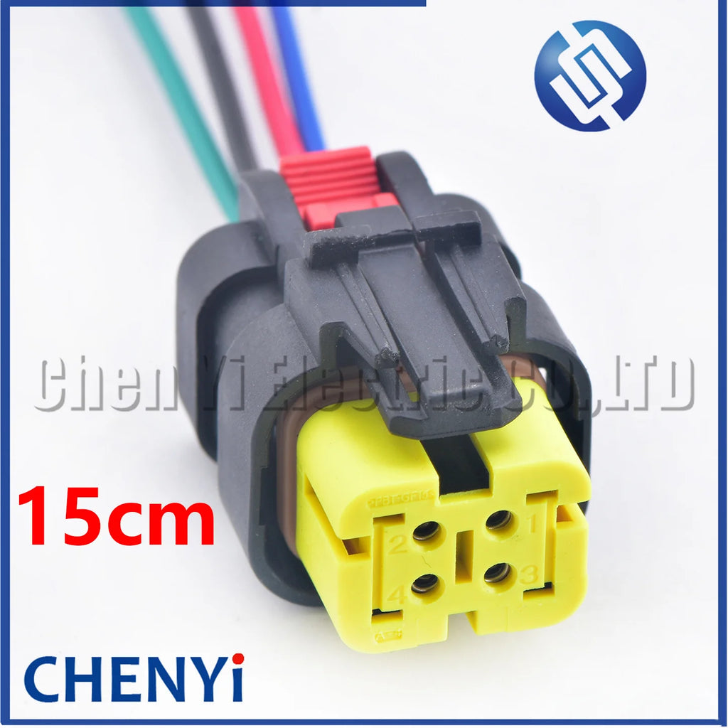 4 Pin 1.5 Series Car Waterproof Connector 776488-1 776487-1 776487-2 776487-3 776487-4 Harness plug for truck excavator