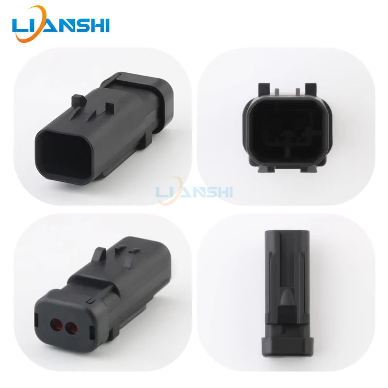 776534-1 776427-3 Suitable for excavator engine nozzle plug 2pin battery valve wiring harness connector fitting terminal