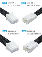 1 Set 4 8 12 16 24 32 40 Pin Car Navigation Reversing Audio Vehicle Central Control Electrical Connector Wire Harness Plug