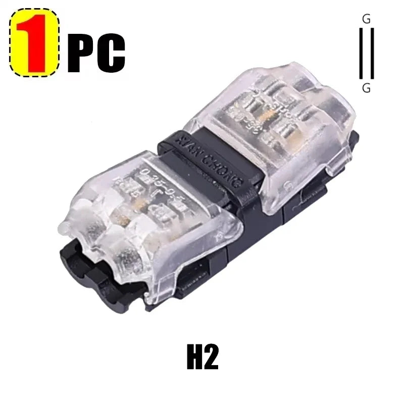 T-Tap Wire Connectors – I & T Type 2-Pin Splice Connector 12V 24V DC 300V AC 18-22AWG
