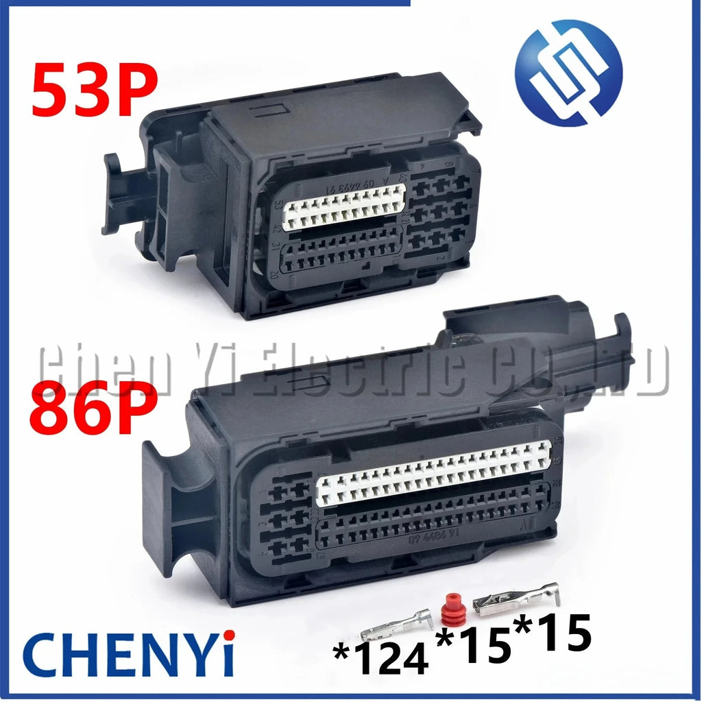 53 Pin 86 Pin Auto waterproof connector ECU DCU computer board harness plug A09448691 A09449391 09 4486 91 09 4486 91