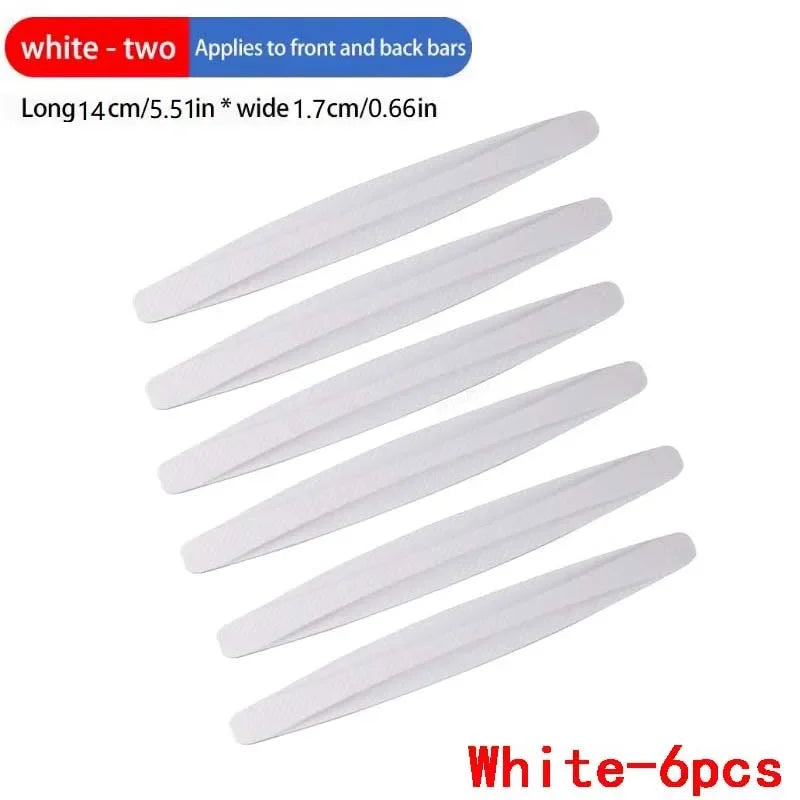 Car Bumper Protector Strip 6/4 PCS Guard Corner Protection Strips Scratch Protector Crash Anti Collision Auto Accessories amagi