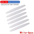 4/6Pcs Car Bumper Anti-collision Strips Door Body Scratch Automotive Protective Tape Strips Door Guard Lip Stickers Amagi