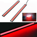 2Pcs 17cm COB Car Fog Light LED Light Strip RED Waterproof Car 12V DRL Fog Light Driving Lamp Car Styling Led Day Light