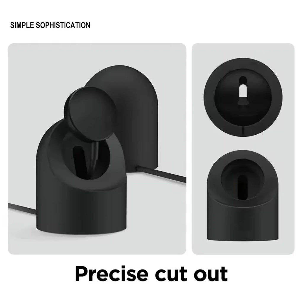 Charger Stand For Apple Watch Series 9 8 Ultra 7 6 5 SE 4 3 2 Charger Dock Station Silicone Iwatch Charging Cable Holder Amagi