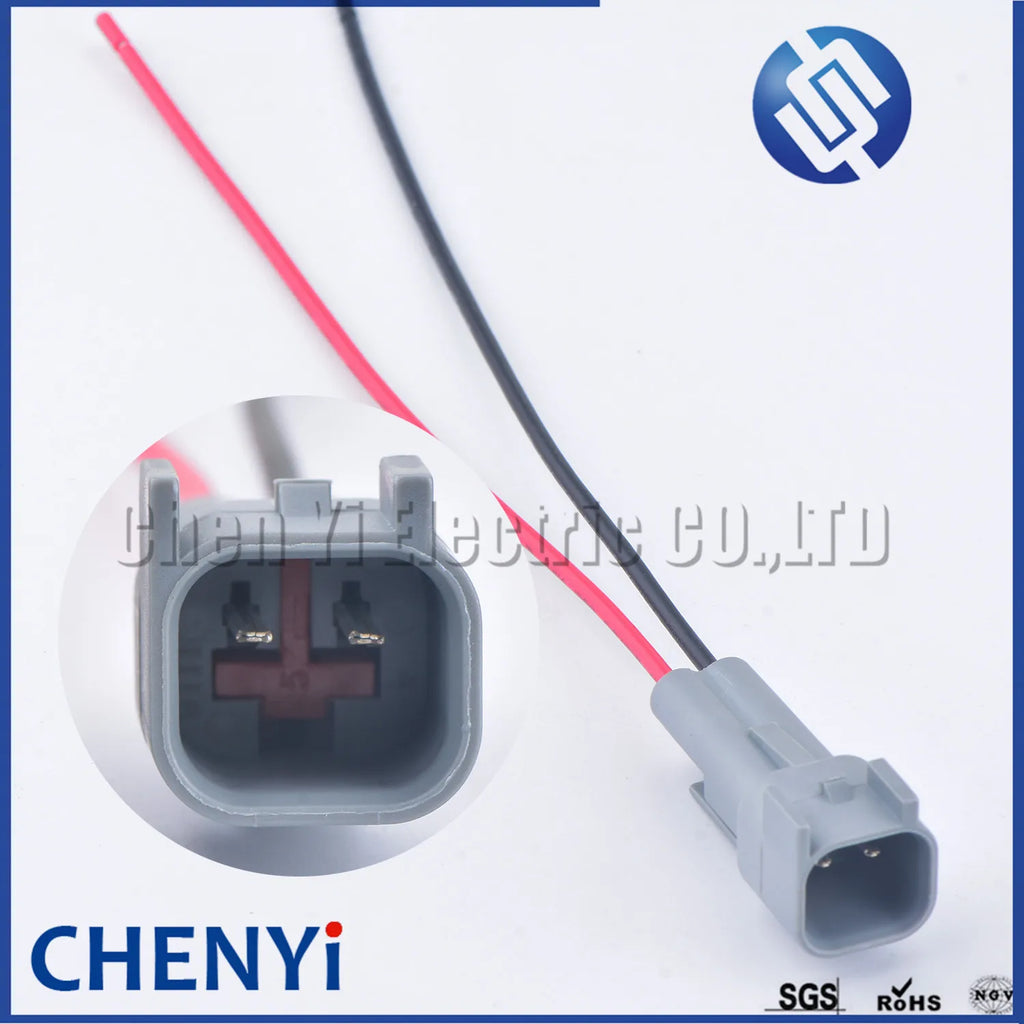 2 Pin Car Connector License plate lamp Fog Lights Bulb Holder Socket plug 6R3Z-13411-BA For Ford Focus Mustang Mondeo Carnival