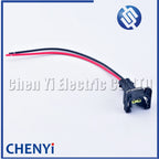 2 Pin Automobile waterproof connector knock sensor plug fuel injector ignition coil plug Socket for Nissan TIIDA QASHQAI SYLPHY