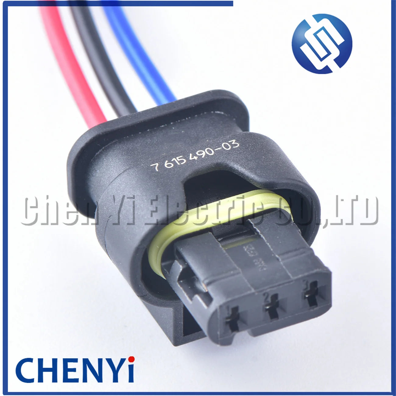 3 Pin auto waterproof automotive cable connector reversing radar camshaft sensor plug Pigtail 805-121-521 7615490-03 A0225452426