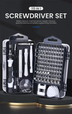 Car 115-in-1 Screwdriver Tool Set: Get Ready For Any Repair Job - IncludesTools For Cellphones, Laptops, Cameras & More Amagi
