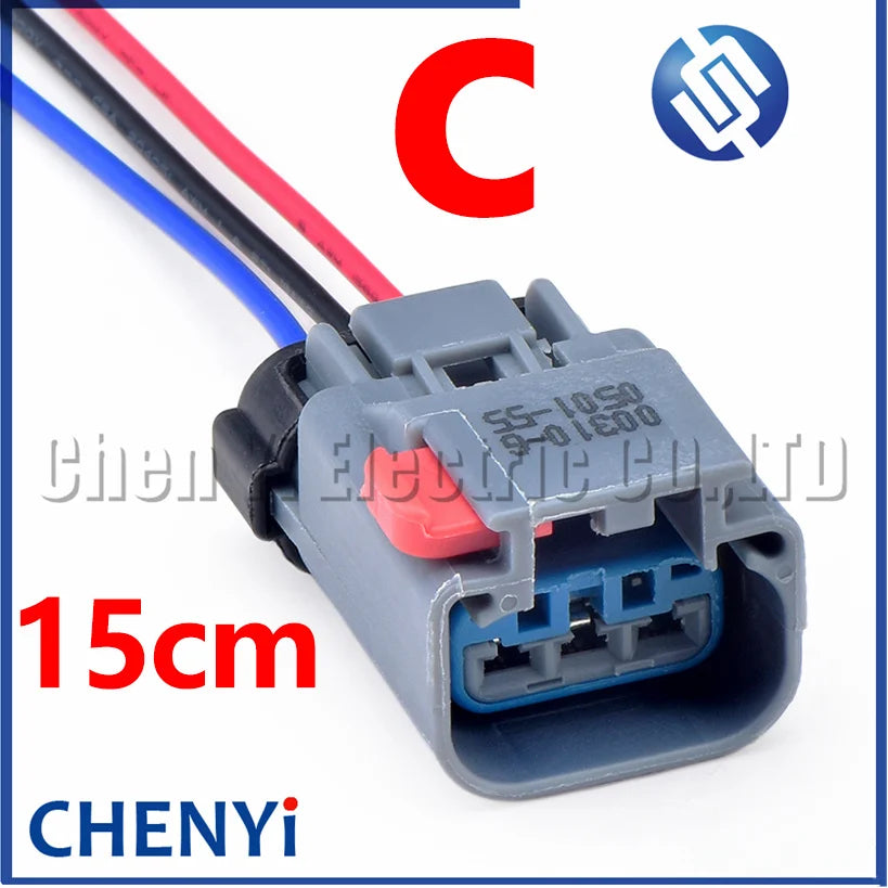 3 Pin Automotive waterproof connector sensor harness plug 54200311 54200308 54200309 54200310 13849913 For Jeep Chrysler Cummins