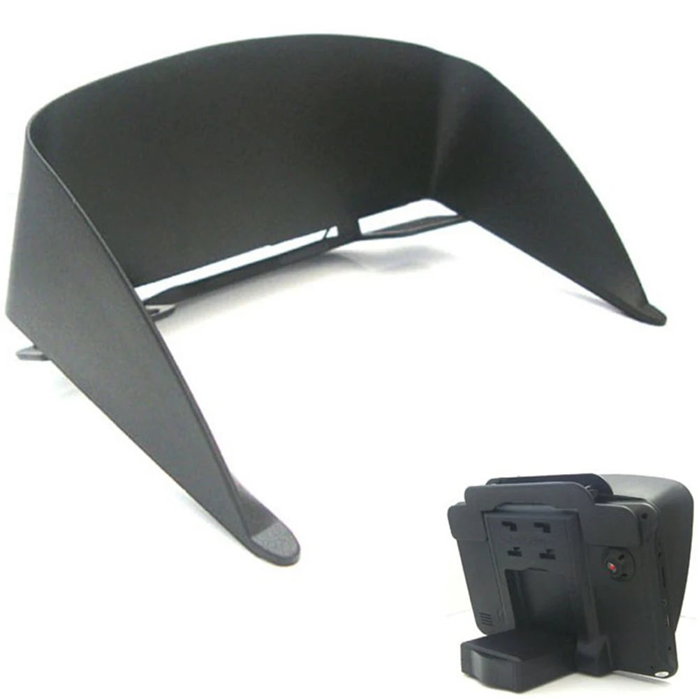 7 Inch GPS Sunshade Navigator Light Shield Car Sunshade Car Light Shield Car Sun Visor Universal Navigation Hood