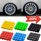 20PCS Hub Screw Cover Hub Screw Cover Protective Cap Hub Center Cover Tire Modification for Tesla Model 3 S X Y Amagi