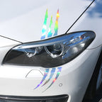 New 1pcs Claw Marks Headlight Decal Car Sticker Monster Claw Marks Car Headlight Stripes Scratch Vinyl Decal Universal For Most