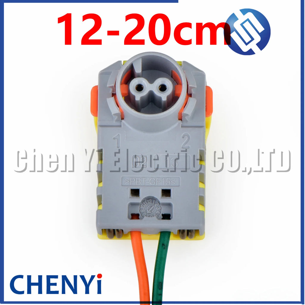 2 Pin Automotive connector Sensor Wire harness Plug 1-1563974-1 with 12-20cm wires