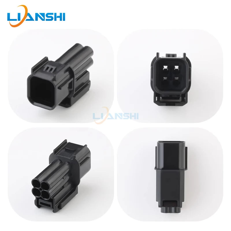 6181-6783 6189-7409 for automotive LED headlights day running light fog lamp plug 4p harness connector with terminals
