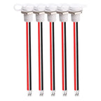 1/5/10PCS 2 Pin Type-C Female Socket USB C Connector Waterproof Jack Female Charging Port with Card Buckle Lock Board