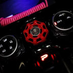 Car Rotary Knob Decor Metal Valve Handwheel Automotive Accessories Interior For Control Knob Gear Shift Knob Button Sticker