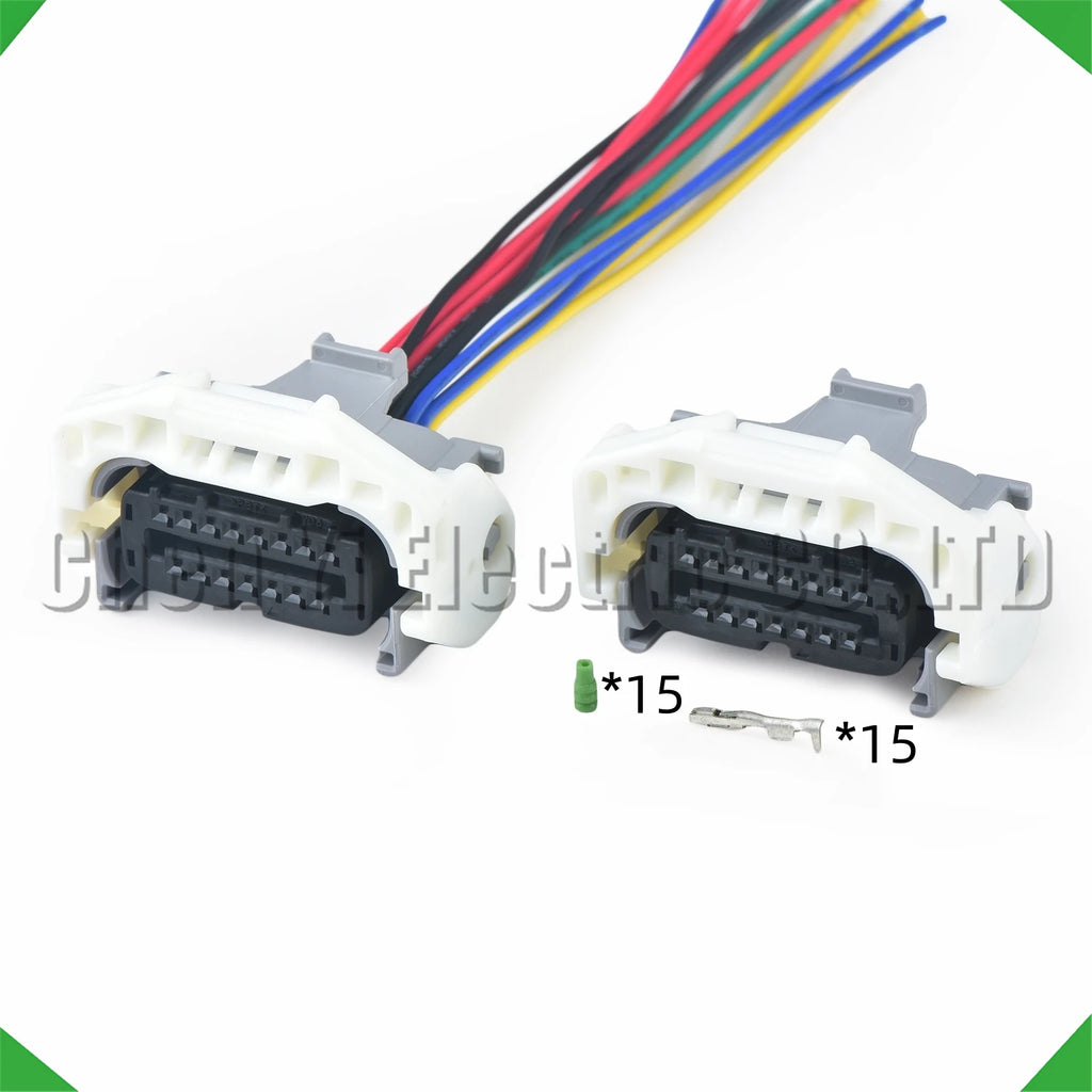 15-pin auto connector connector connectors transmission gearbox solenoid toyota