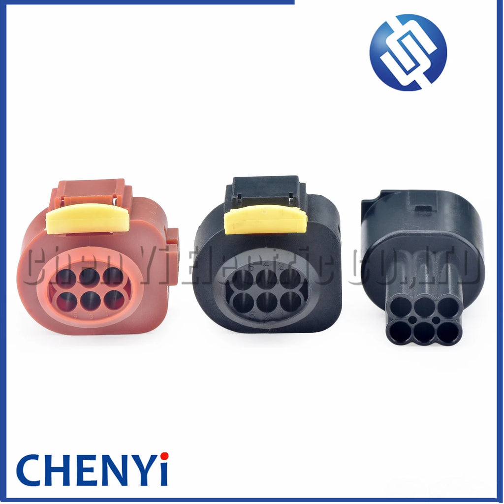 6 Pin Auto Power Steering Pump plug Car EGR Valve Connector Wire harness Plug 284717-3 284716-3 284716-6 284716-4 284717-4